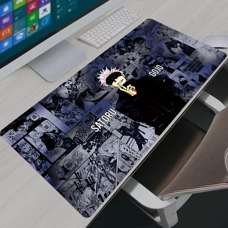 Desk Setup Rug - Mauspad Cool Anime Jujutsu Kaisen Gojo