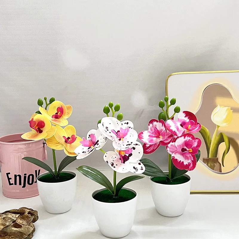 Desk Setup Plants - 1Pcs 20CM Simulation Pflanzen Topf Künstliche