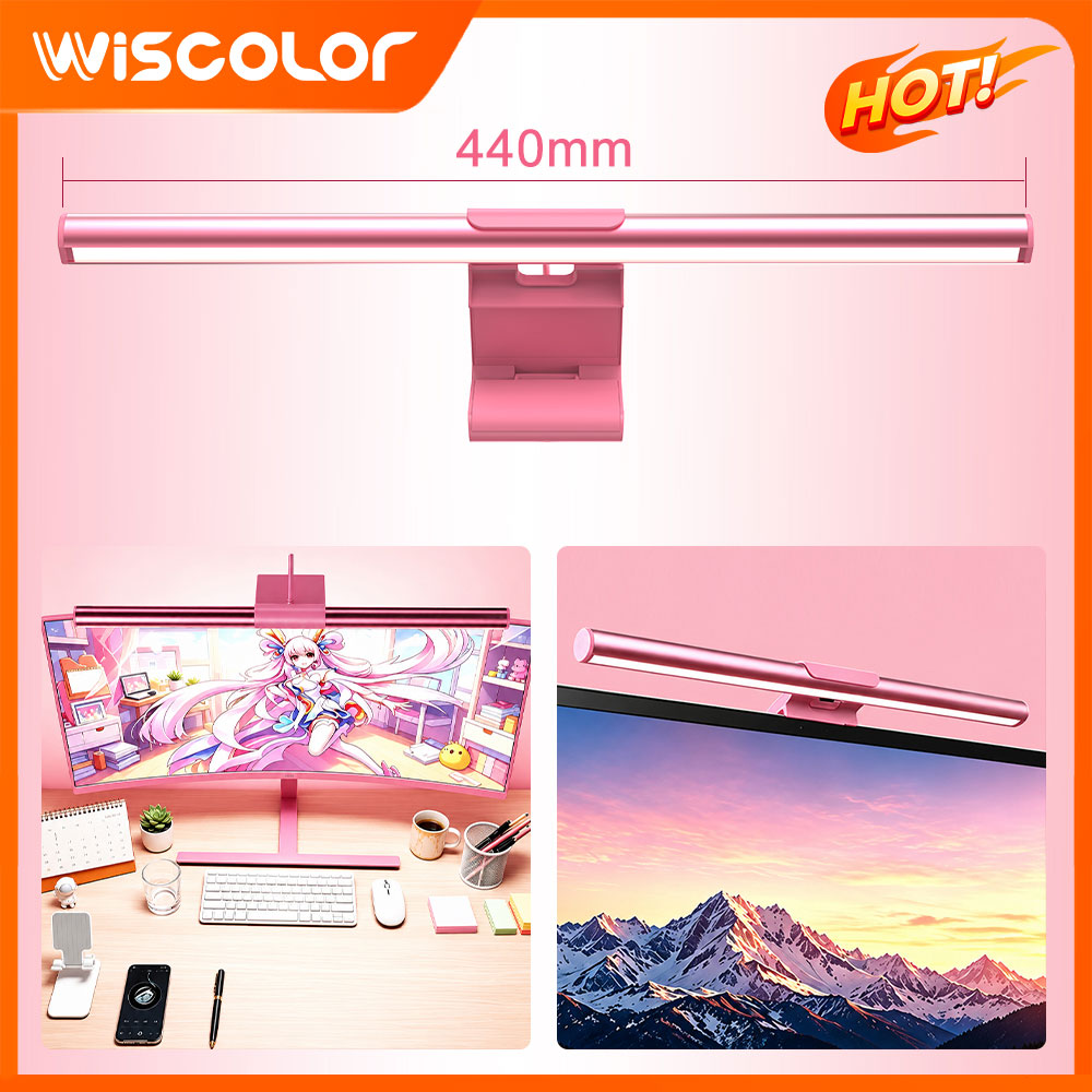 Desk Setup No Monitor - Monitor-Lichtleiste LED-Leuchten Smart WLAN RGB Dimmbar