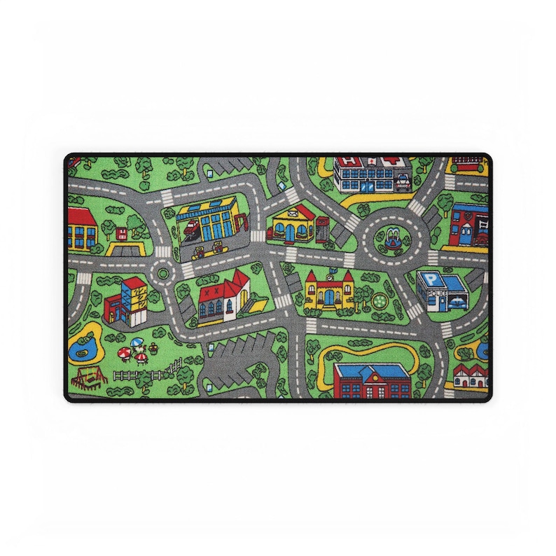 Desk Setup Gear - Magic on The Streets Spielmatte, Mausteppich,