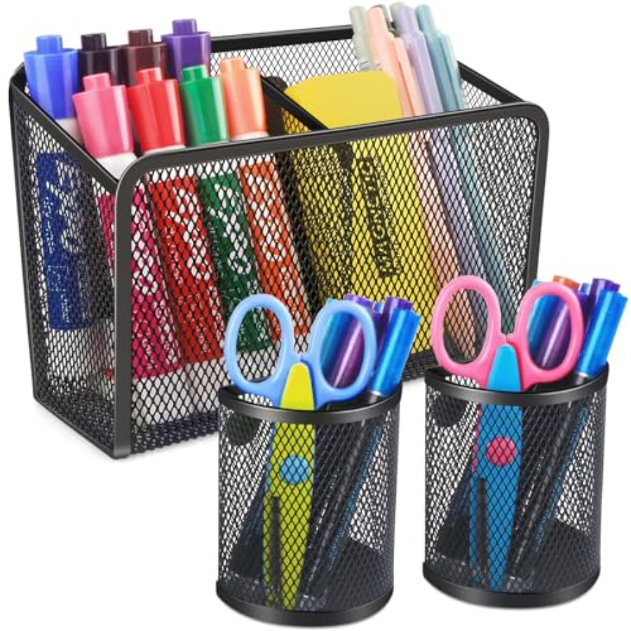 Pen Cup Magnetic - Magnetischer Stifthalter, Metall-Stiftbecher mit starkem Magnet,