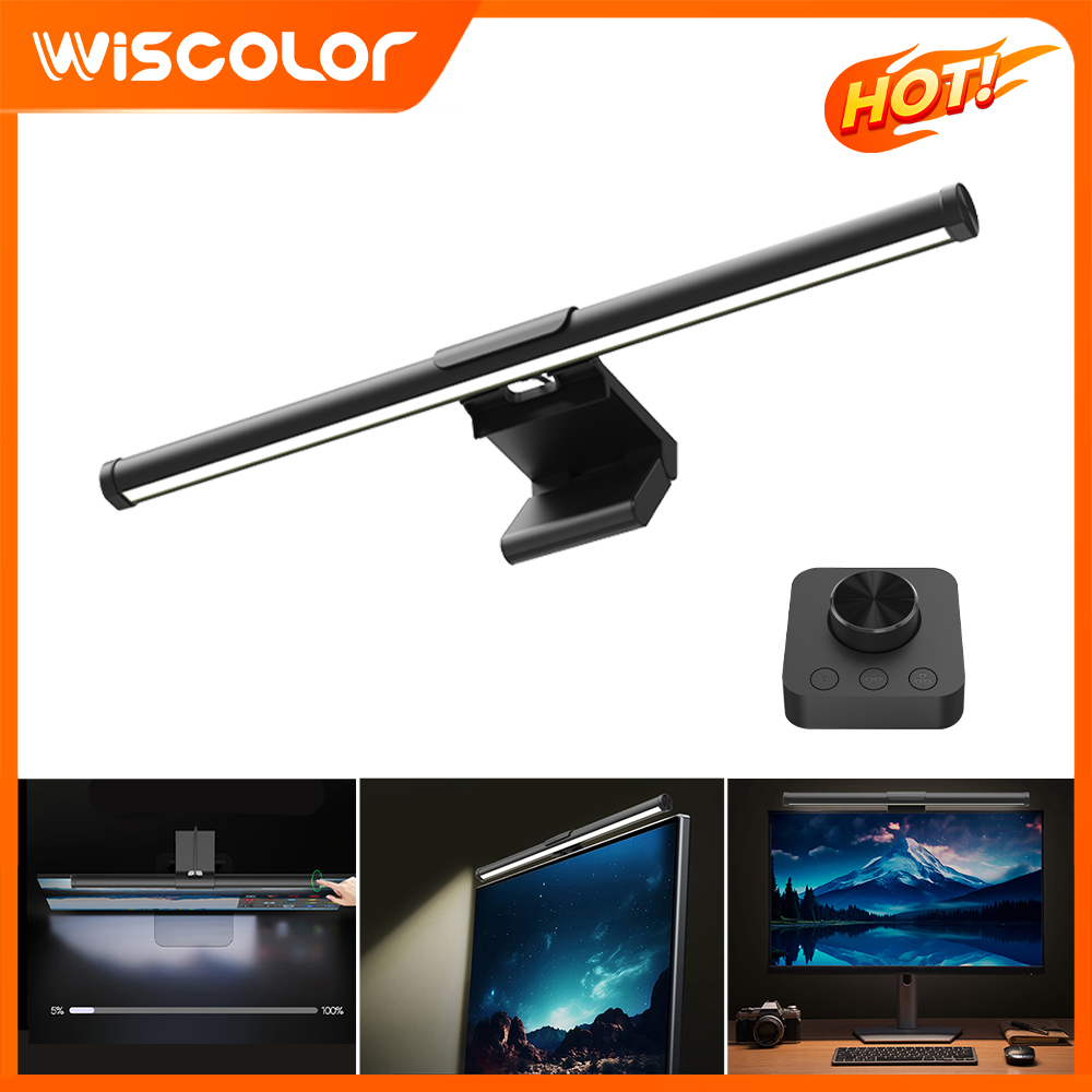 Desk Setup No Monitor - Smarte WLAN RGB Monitor-Lichtleiste LED-Beleuchtung Monitor-Dekoration