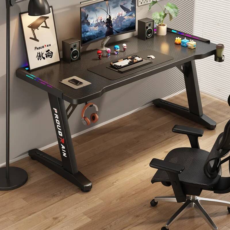 Desk Setup No Monitor - Schreibtische, Setup-Konsole, Gaming-PC, Notebook, Computer, Kaffee,