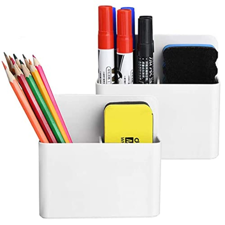 Pen Cup Magnetic - Magnetischer Whiteboard-Markerhalter, Stift- und Radiergummi-Halter, Magnetischer