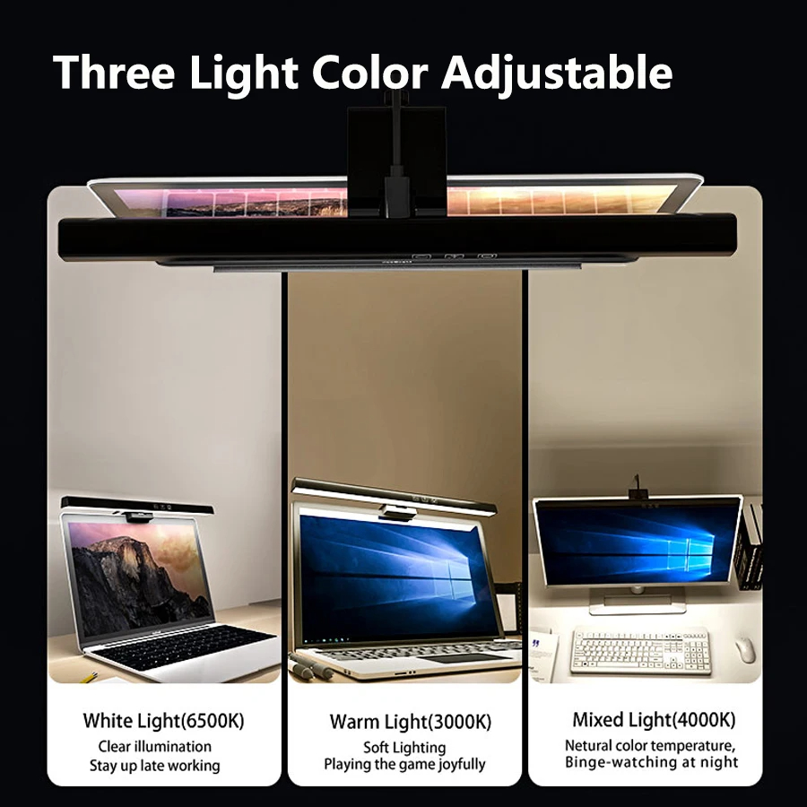 LED-Monitor Licht leiste 33cm  – Desk Setup No Monitor Bewertung und Preis