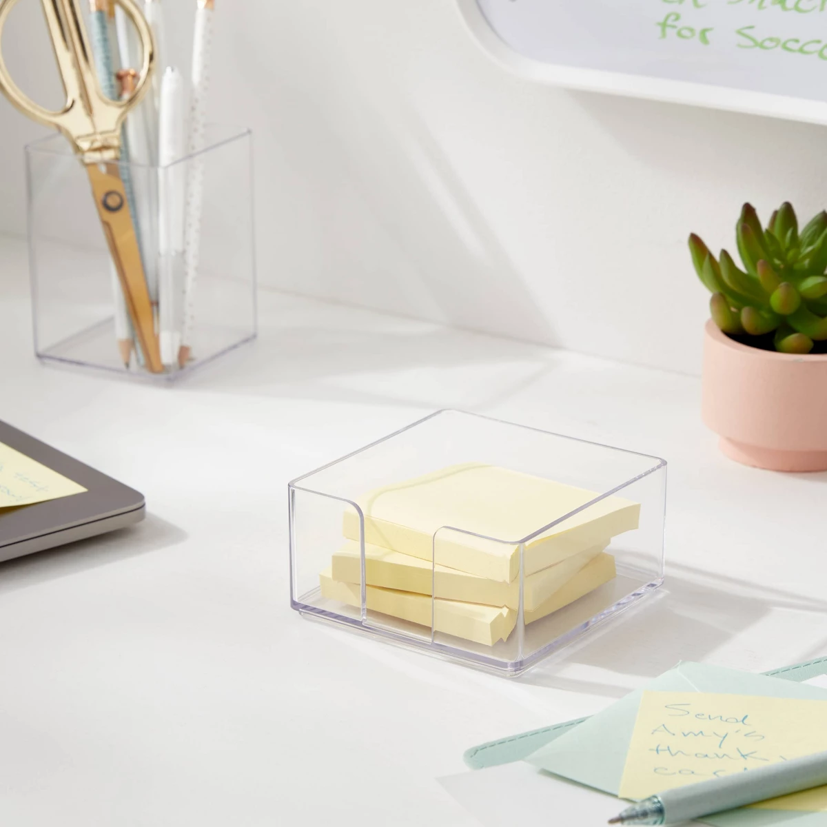 2026 Neuer transparenter quadr – Sticky Memo Holder Bewertung und Preis