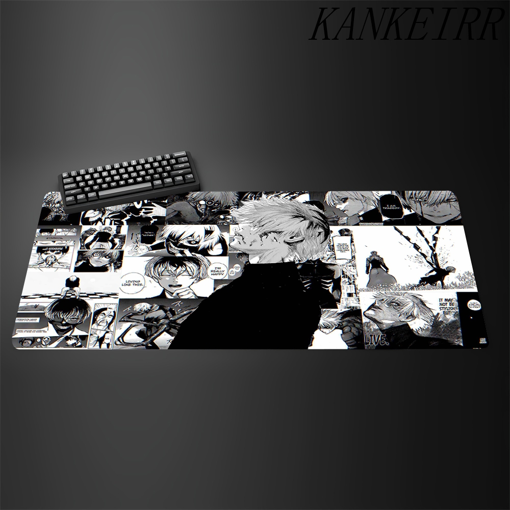 Japan Anime Tokyo Ghoul Mauspa – Desk Setup Black And White Bewertung und Preis