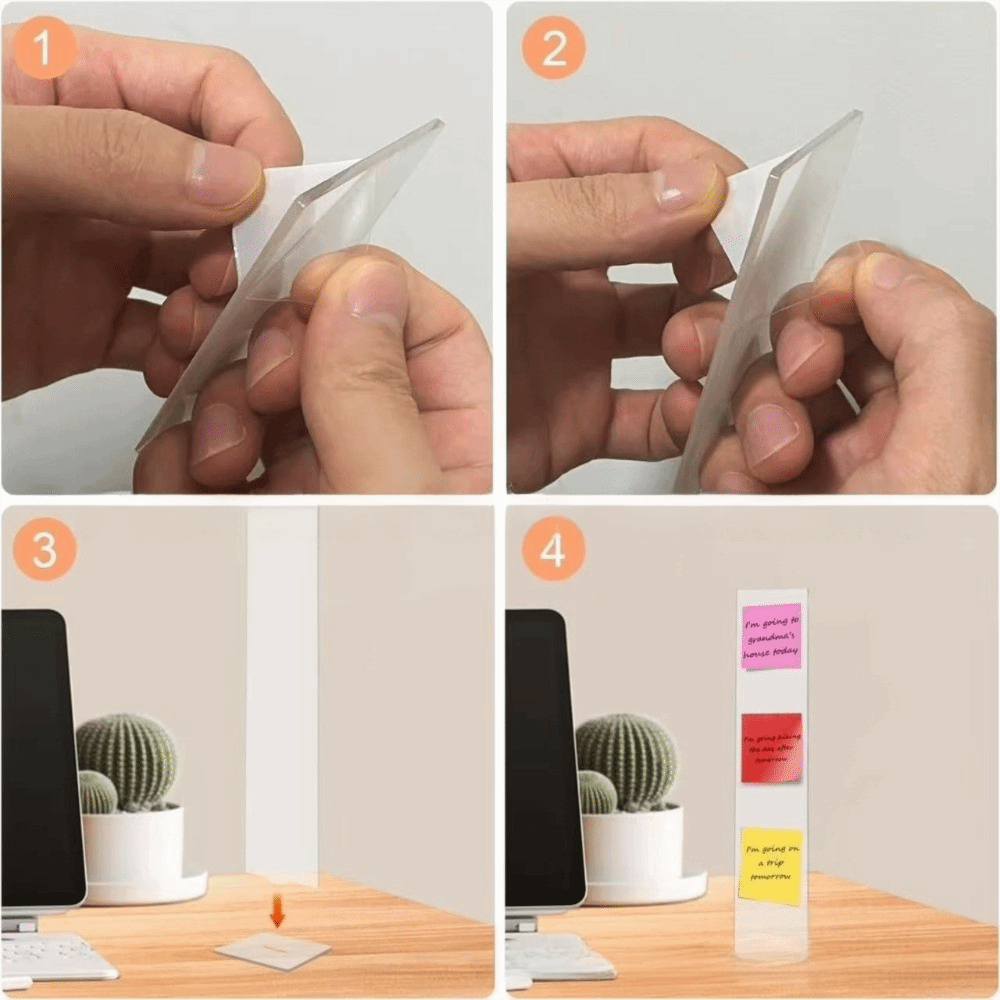 Acryl-Memo-Nachrichtentafel, a – Sticky Memo Holder Bewertung und Preis