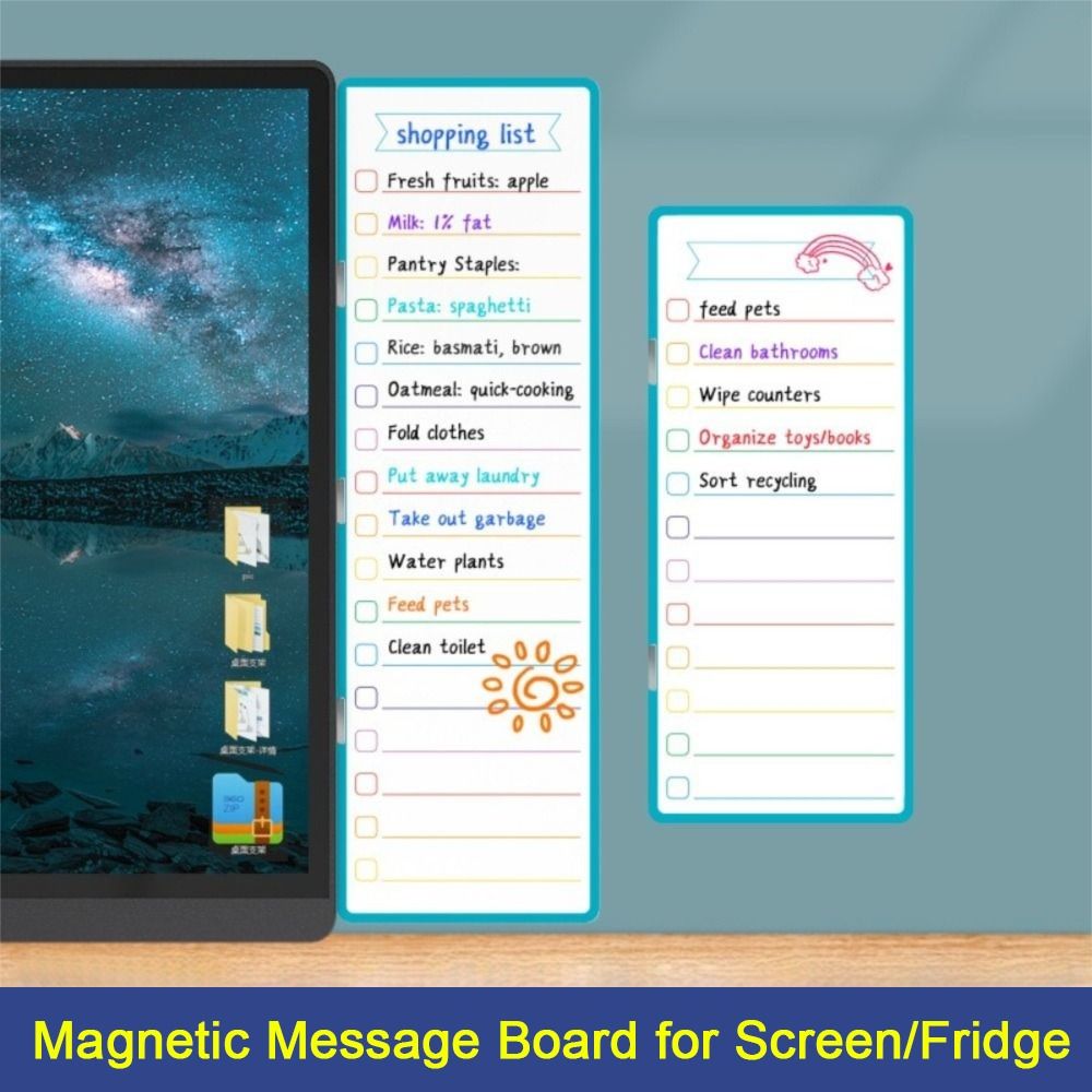 Notice Board Baked Paint Board – Sticky Memo Holder Bewertung und Preis