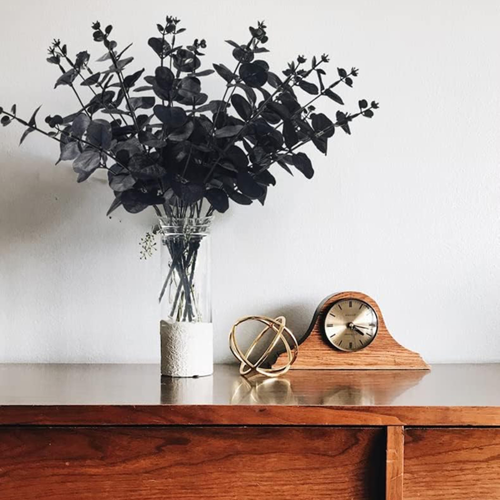 4 Gabeln Geldblätter, künstlic – Desk Setup Plants Bewertung und Preis