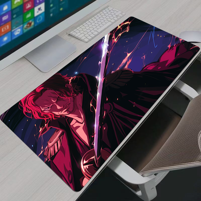 One Piece Shanks Mauspad, groß – Desk Setup Rug Bewertung und Preis