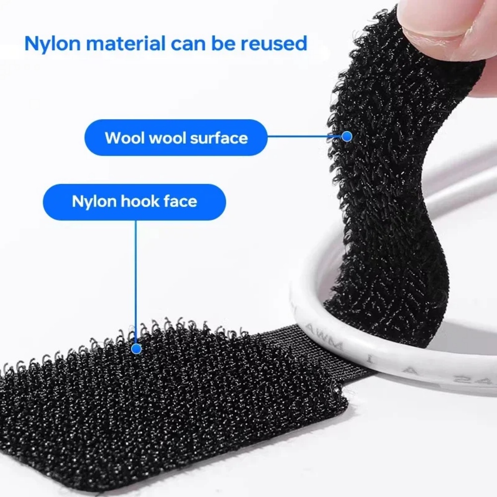 Selbstklebende Wiederverwendba – Cable Velcro Strap Bewertung und Preis