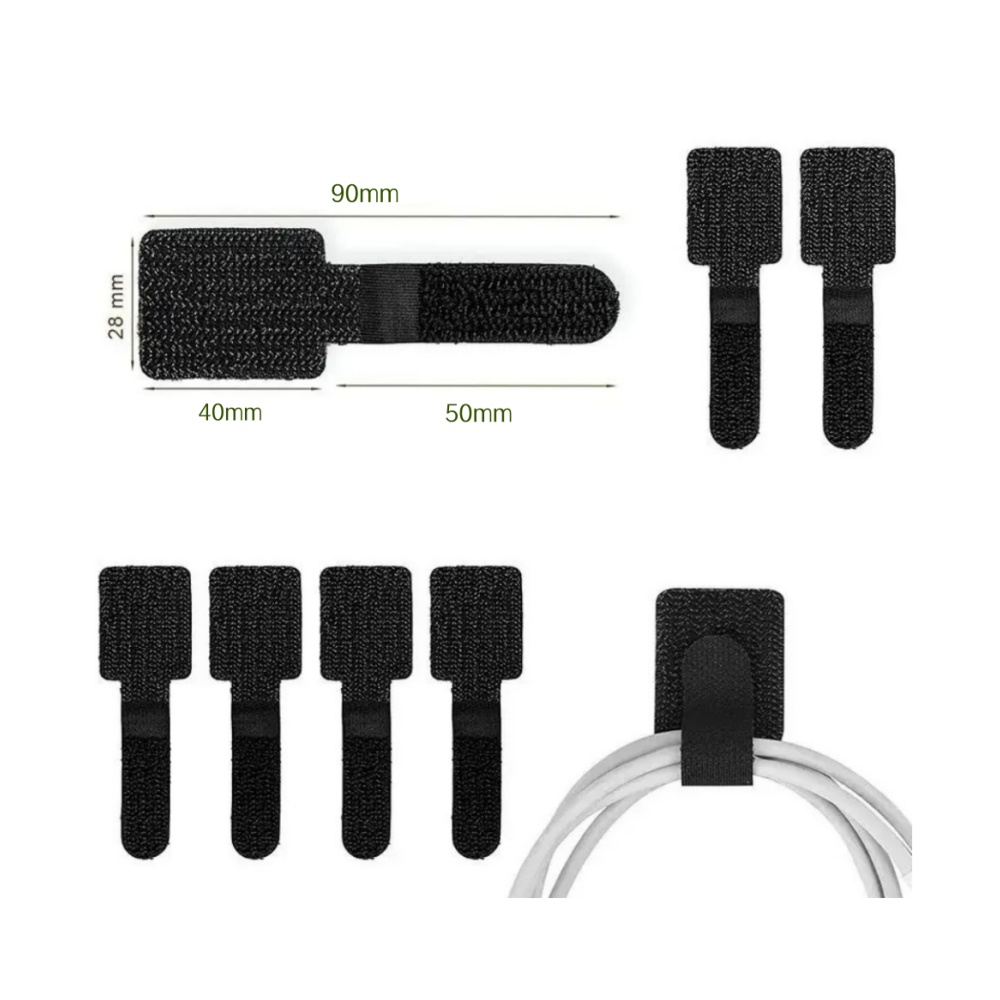 Selbstklebende Wiederverwendba – Cable Velcro Strap Bewertung und Preis