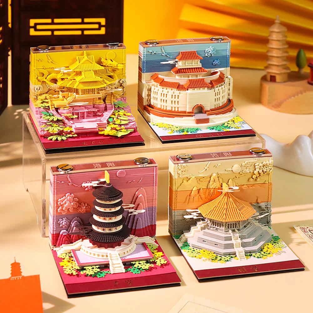 3D-Notizblock mit antiker Arch – Sticky Memo Holder Bewertung und Preis