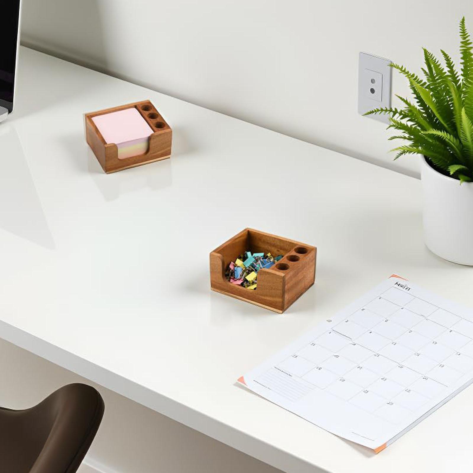 Haftnotizenhalter aus Akazienh – Sticky Memo Holder Bewertung und Preis