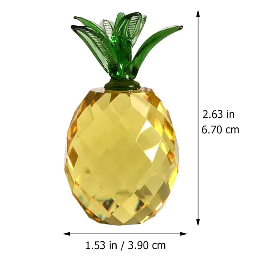 Kristallfrucht-Briefbeschwerer – Desk Setup Plants Bewertung und Preis