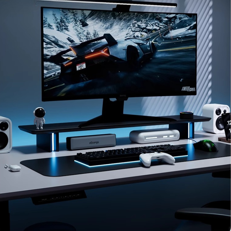 RGB-Monitorständer, ergonomisc – Desk Setup No Monitor Bewertung und Preis