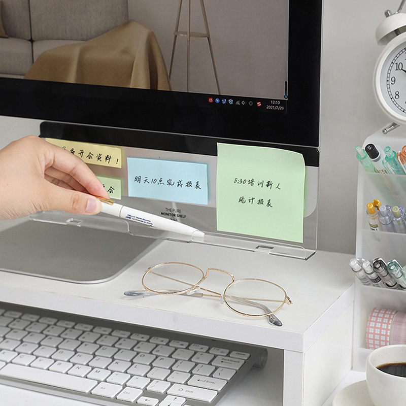 Kreative Acryl Monitor Nachric – Sticky Memo Holder Bewertung und Preis