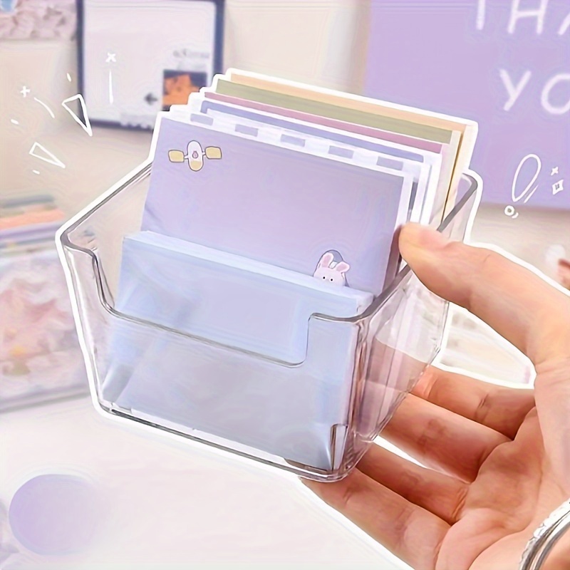 Klarer Haftnotizhalter, Acryl- – Sticky Memo Holder Bewertung und Preis