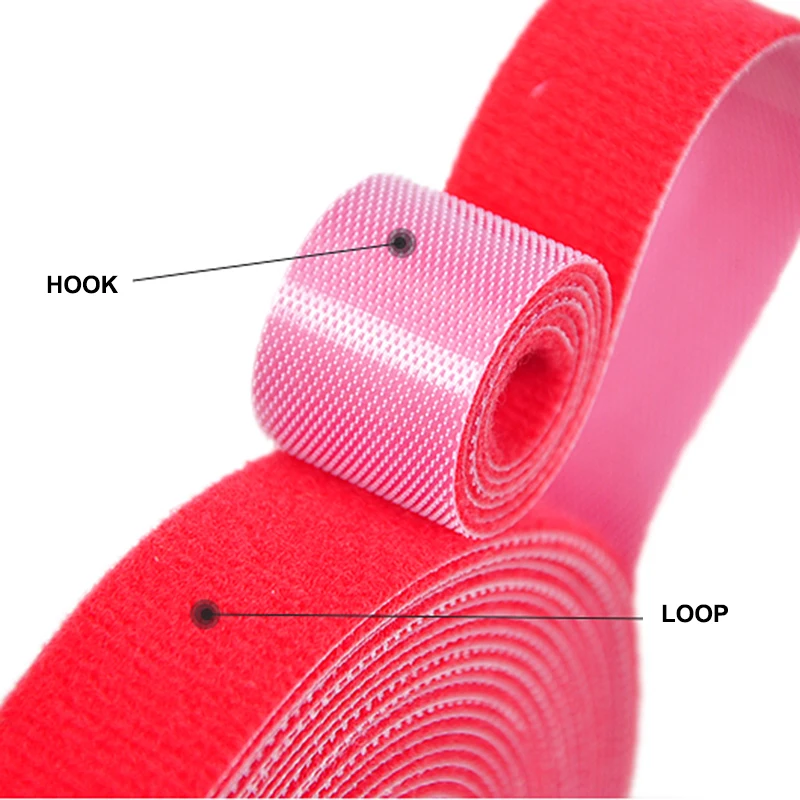 5M DIY wiederverwendbare Nylon – Cable Velcro Strap Bewertung und Preis