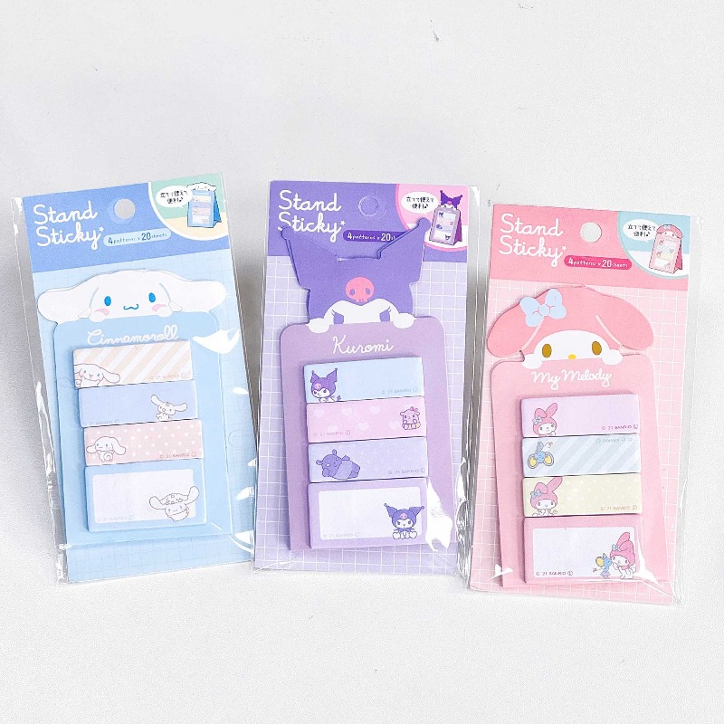 Sanrio Kawaii Kuromi Cinnamoro – Sticky Memo Holder Bewertung und Preis