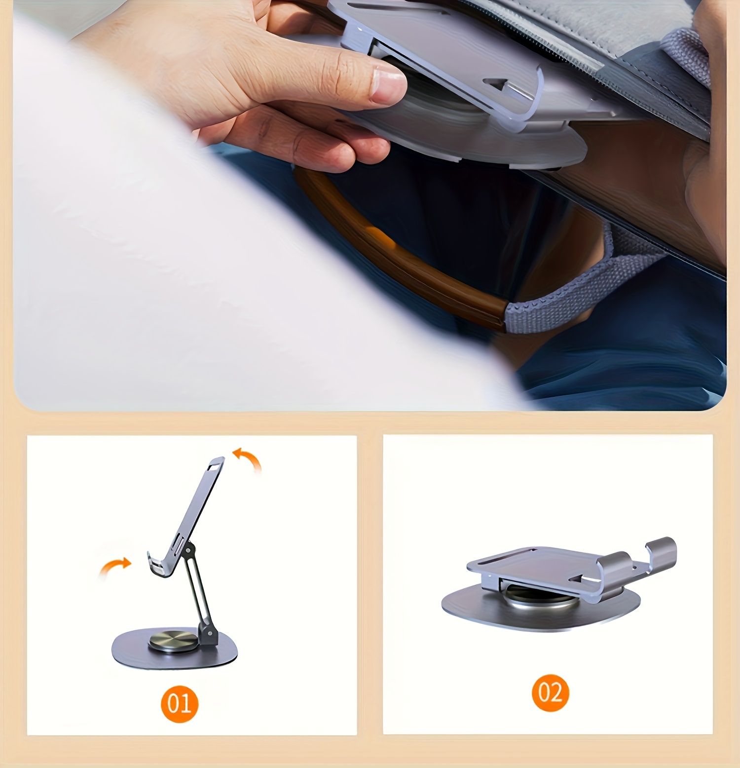 Robuster, faltbarer Telefonstä – Desk Setup Gear Bewertung und Preis
