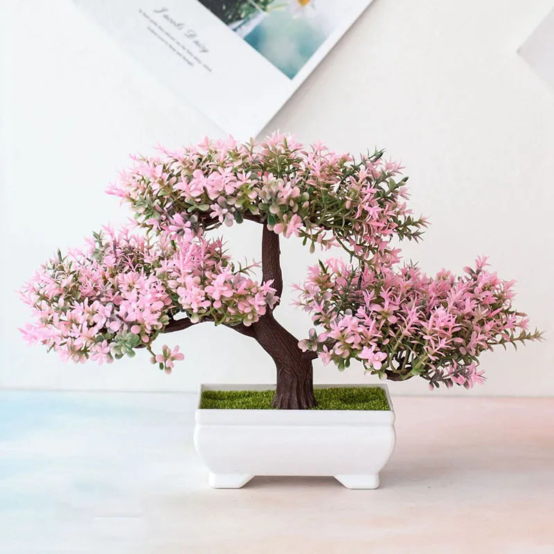 Künstliche Pflanzen Bonsai Gef – Desk Setup Plants Bewertung und Preis