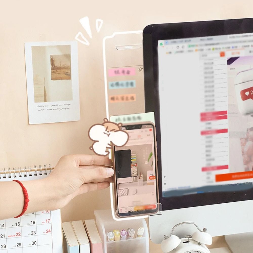 Transparente Monitor Memo Boar – Sticky Memo Holder Bewertung und Preis