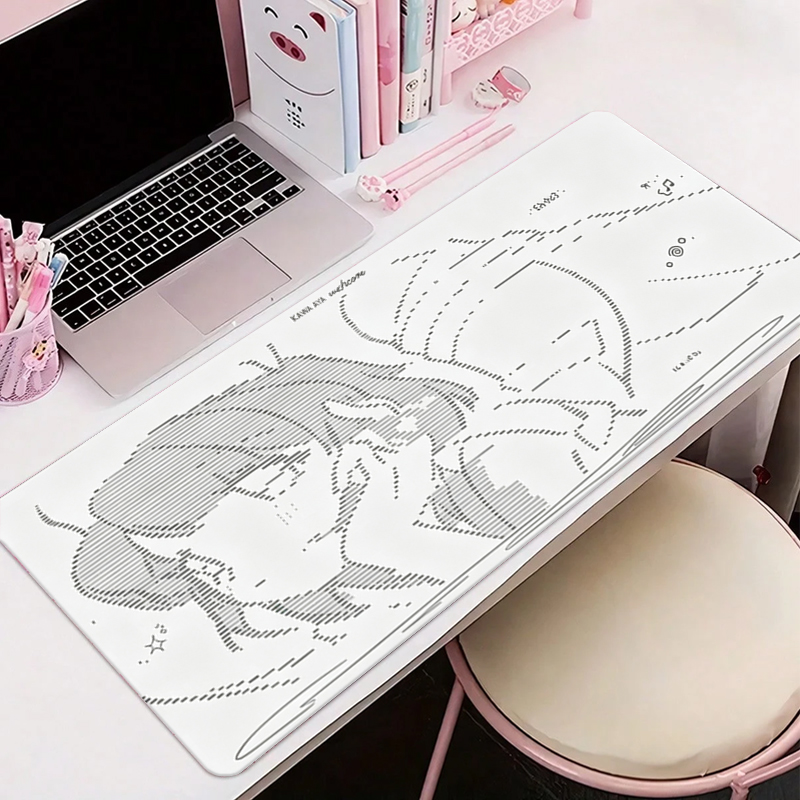 1 Stück Leder-Mauspad Anime En – Desk Setup Rug Bewertung und Preis