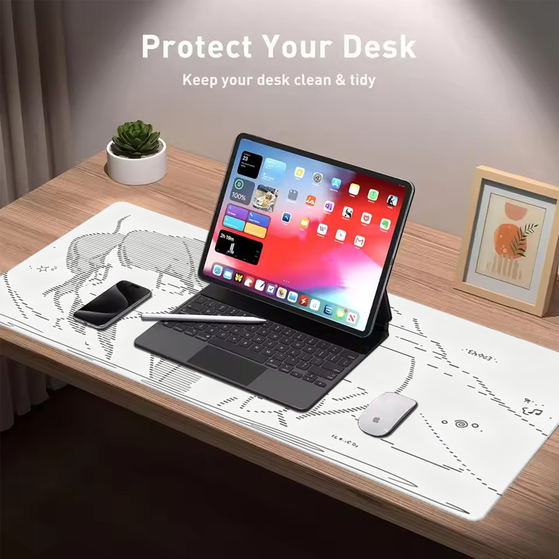 1 Stück Leder-Mauspad Anime En – Desk Setup Rug Bewertung und Preis