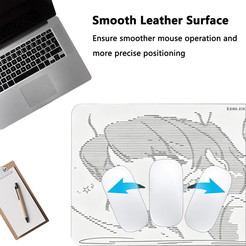 1 Stück Leder-Mauspad Anime En – Desk Setup Rug Bewertung und Preis